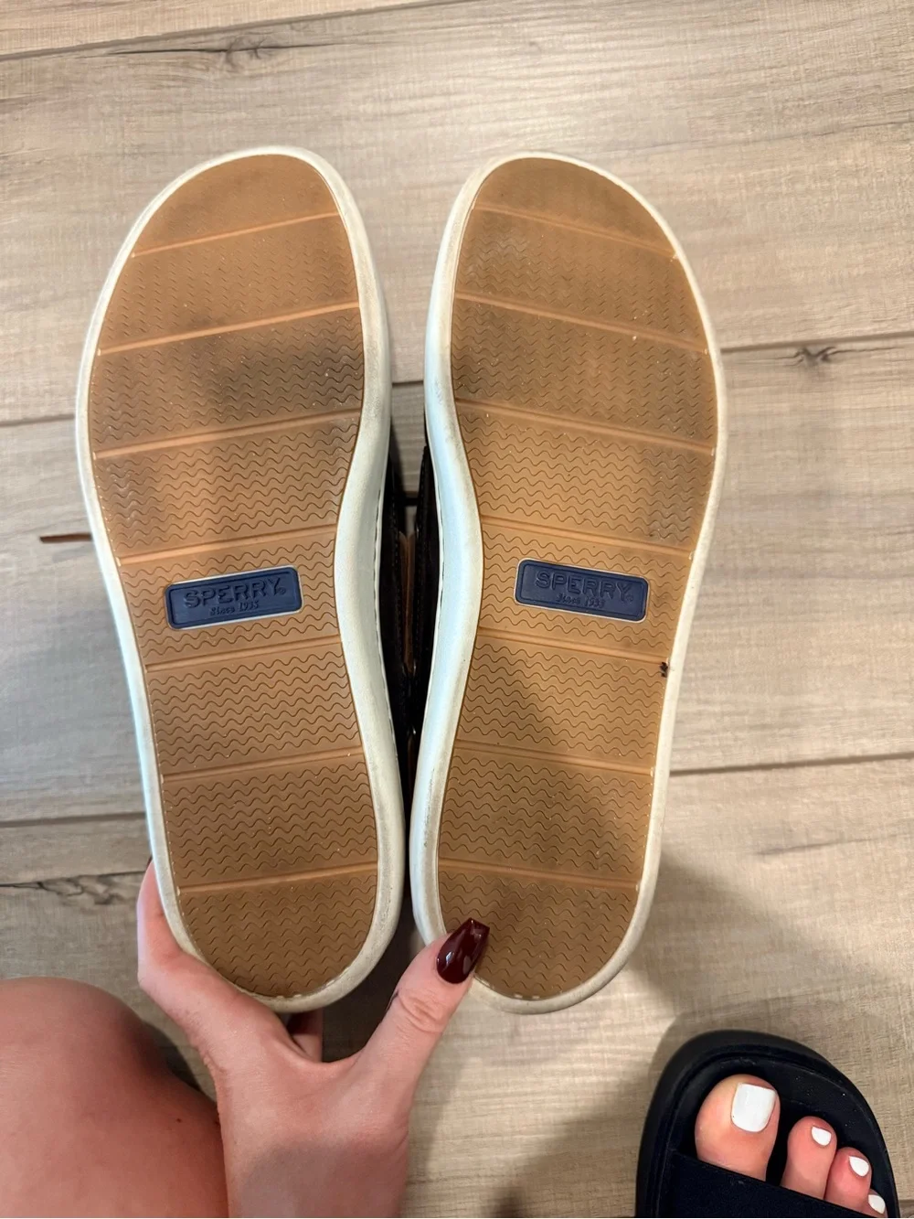 Sperry Brown Leather 2-Eye Boat Shoes